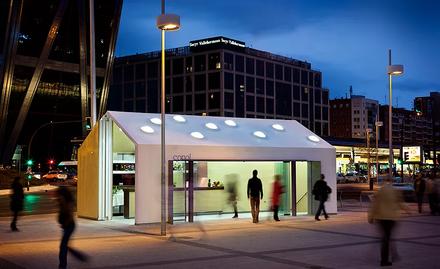 Plaza Castilla Kiosk