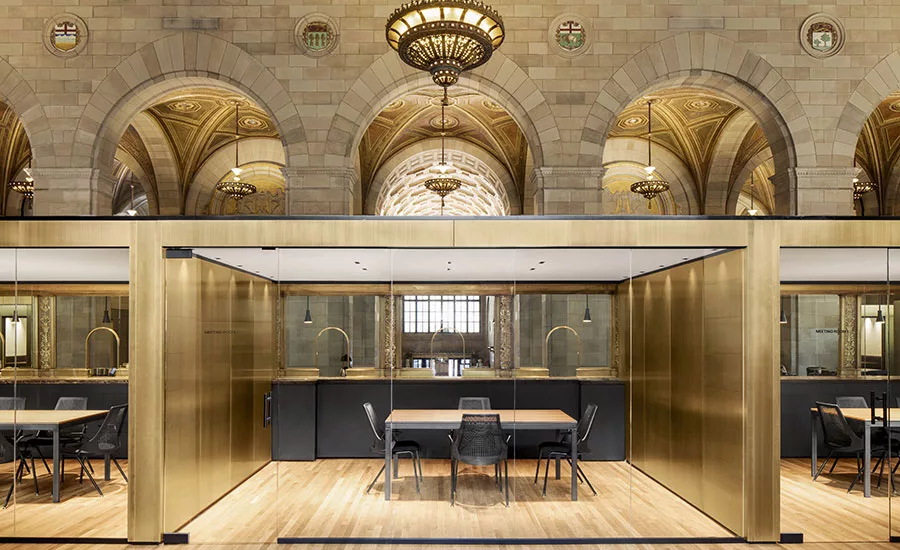 Crew Offices & Café in Old Montreal
