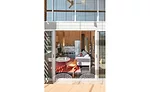 Shotgun Chameleon House sliding glass doors