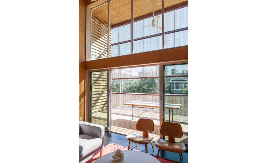 Shotgun Chameleon House interior