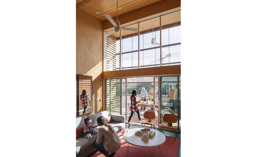 Shotgun Chameleon House interior