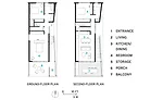 Shotgun Chameleon House floor plans