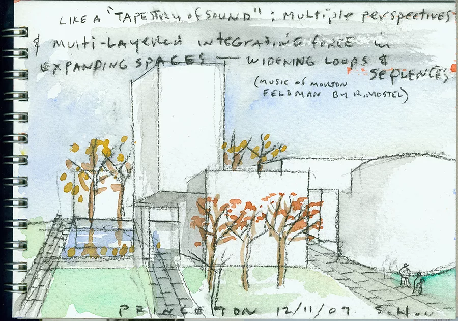 Steven Holl and Raphael Mostel