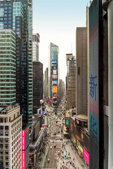 Times Square Reconstruction