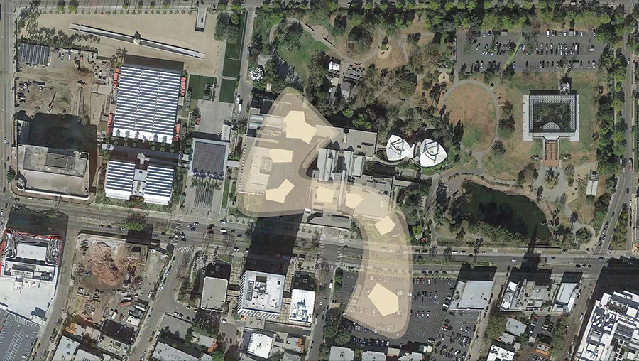 LACMA Unveils Latest Zumthor Schem