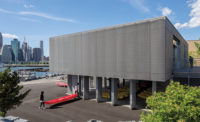 Brooklyn Bridge Boathouse by Architecture Research Office