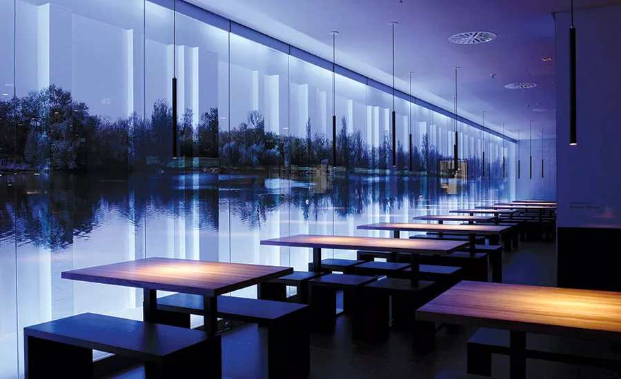 HSBC Canteen by Licht Kunst Licht