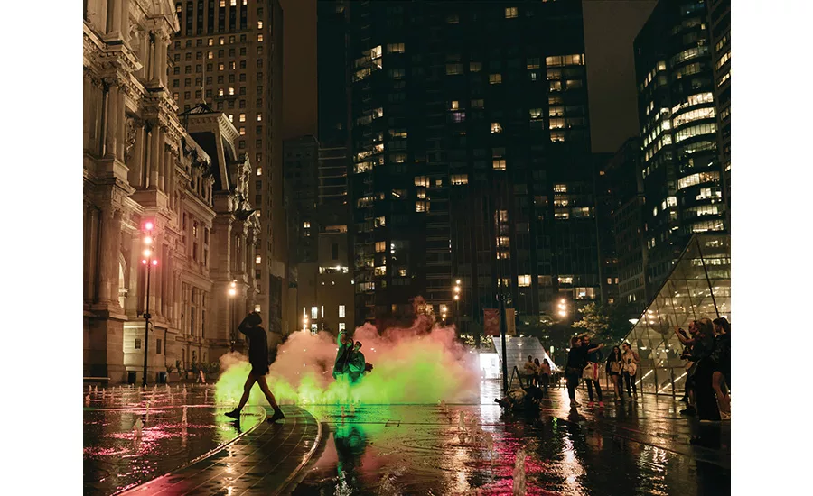 Pulse by Janet Echelman with OLIN