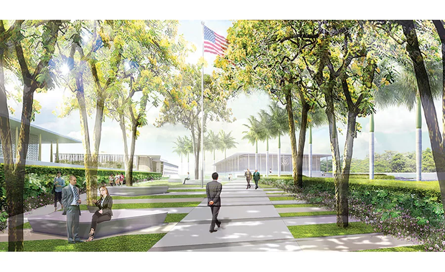Weiss/Manfredi Unveils Plan for U.S. Embassy in New Delhi
