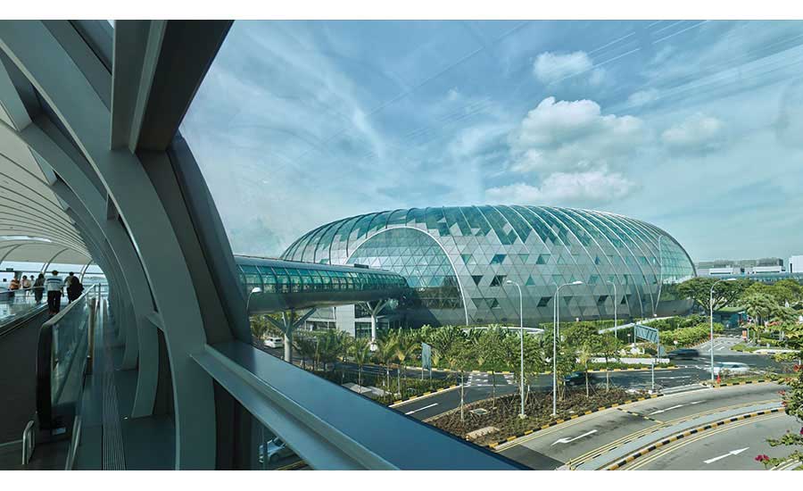 changi airport terminal 1 exterior