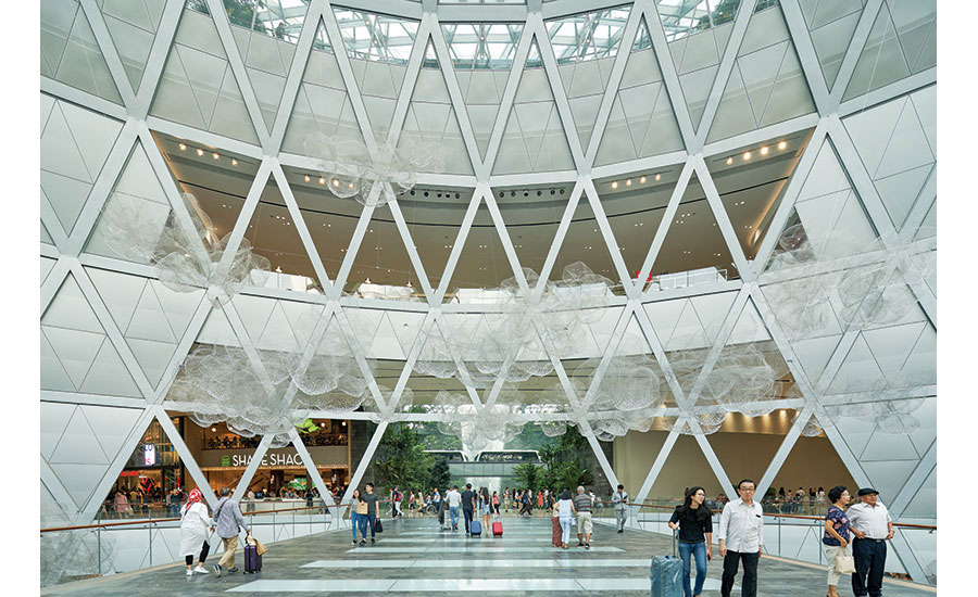 Moshe Safdie Designs Singapore's Jewel Changi Airport As a