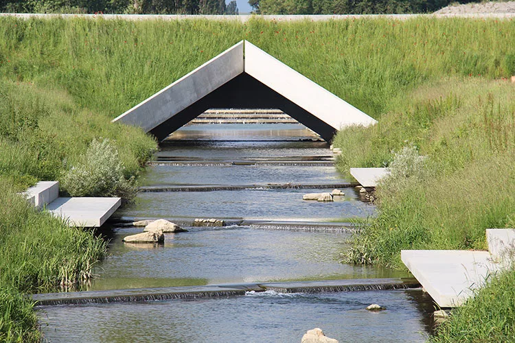 A Swiss River Canal Reimagined