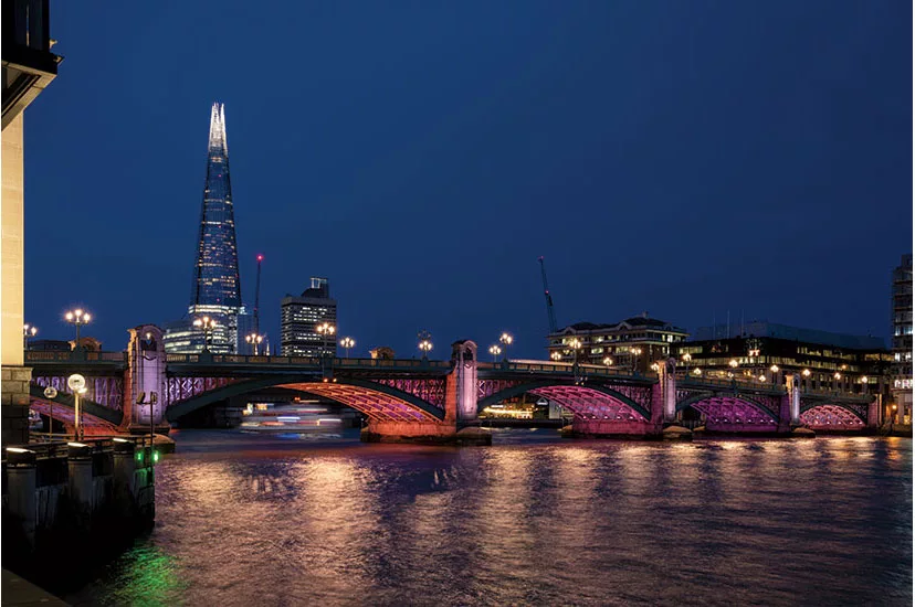 Illuminated River