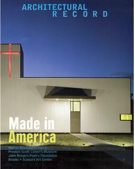 Marlon Blackwell Wins 2020 AIA Gold Medal