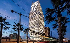 The 25-story Casablanca Finance City (CFC) tower in Morocco.