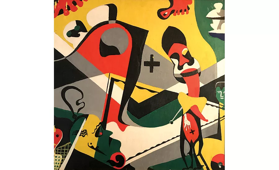 Gordon Bunshaft’s homage to Mirò.