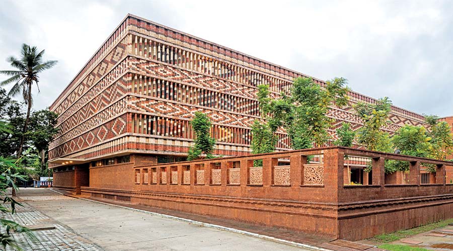 The Krushi Bhawan building.