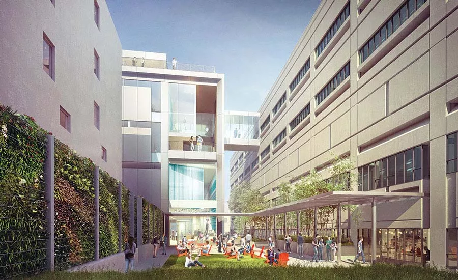 A Law School building for the University of California, Hastings in San Francisco.