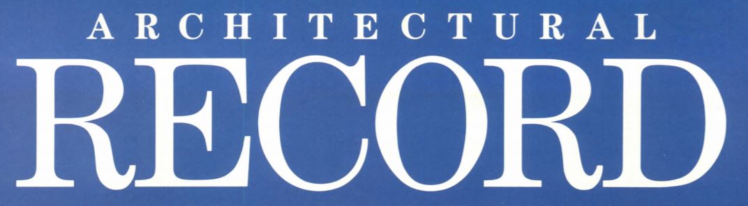 Architectural Record classic logo.