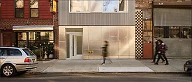 A five-story condo building in Brooklyn by ZH Architects.