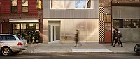 A five-story condo building in Brooklyn by ZH Architects.