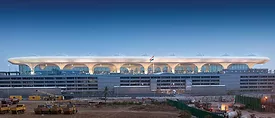Chhatrapati Shivaji Maharaj International Airport, Terminal 2, Mumbai (2014).