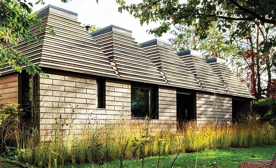 The Cork House, the world's first house built of structural cork.