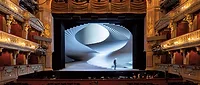 Barkow Leibinger's set design for Fidelio in Vienna.