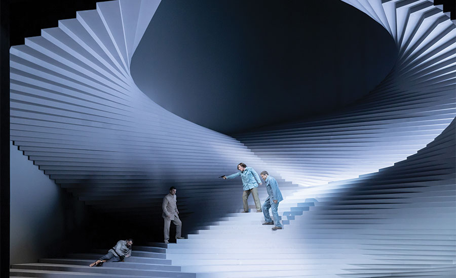 Barkow Leibinger’s set design for Fidelio in Vienna.