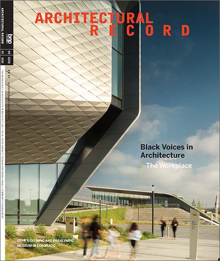 Architectural Record, September 2020