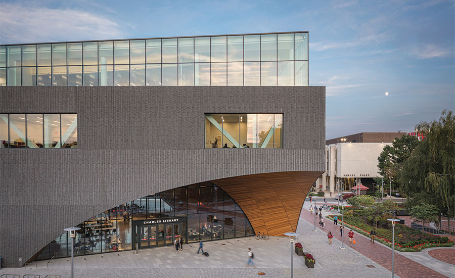 Charles Library at Temple University.