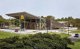 McDonalds at Disney World.