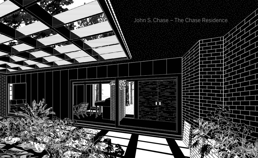 John S. Chase - The Chase Residence, by David Heymann and Stephen Fox.
