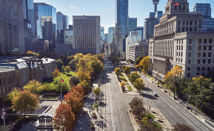 Toronto’s green space.