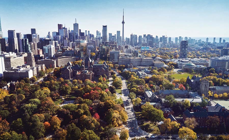 Toronto’s University Avenue.