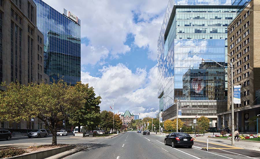 Toronto’s University Avenue.