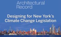 Designing for New York's Climate Change Legislation
