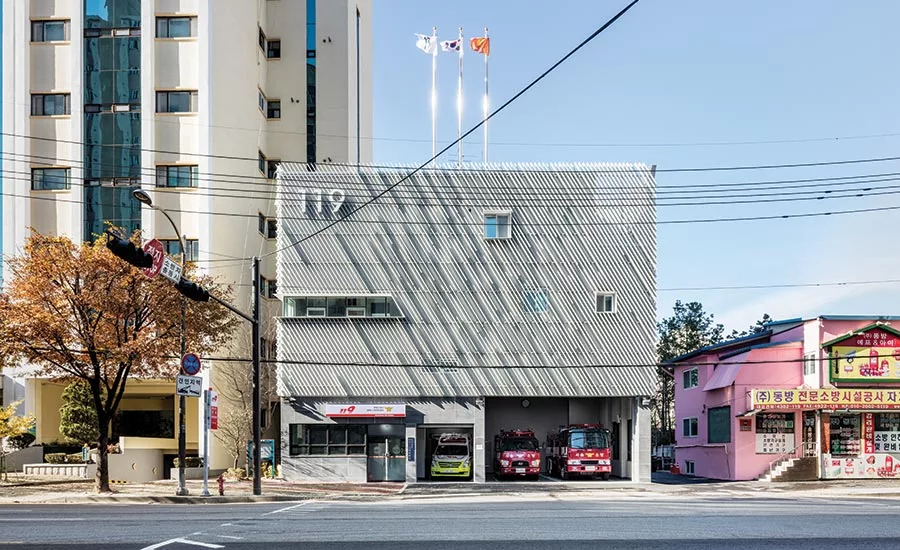 Myeonmok Fire Station-.