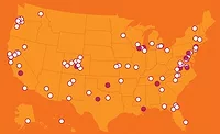 USA Map of Community Solutions.