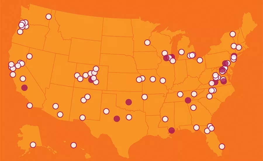 USA Map of Community Solutions.