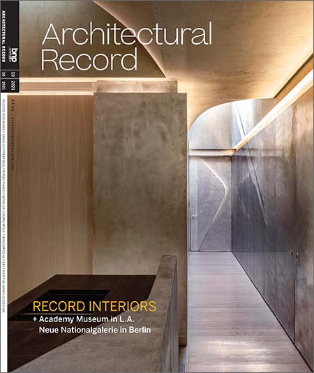 Architectural Record, October 2021