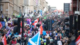 Demonstrators from around the globe filled Glasgow’s streets during COP26.