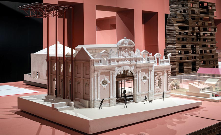 New Museum of London model.