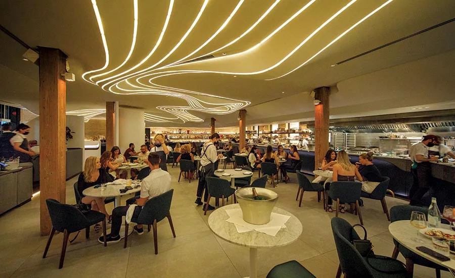 Vela restaurant.