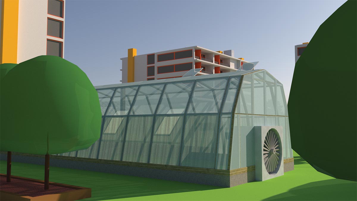 Rooftop Greenhouse.