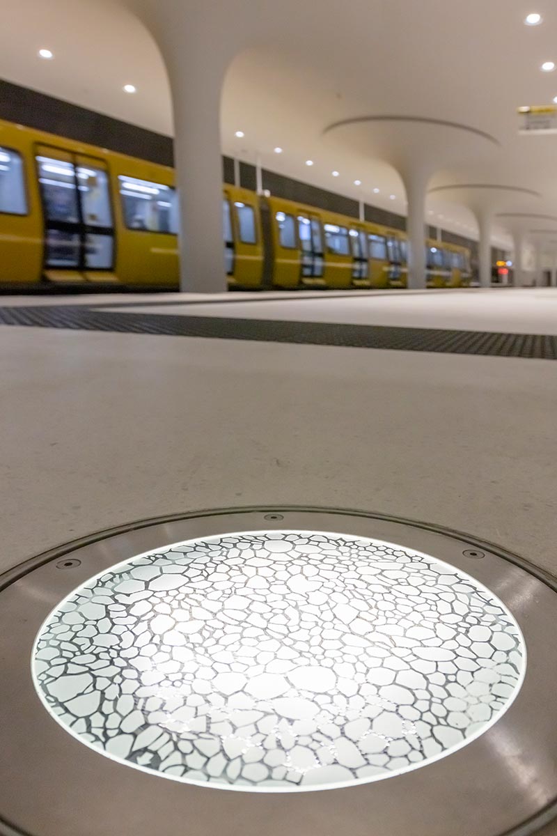 Rotes Rathaus Subway Station.