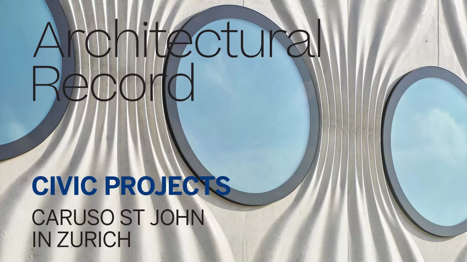 Architectural Record - March 2023 - Editor's Letter