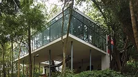 Glass Encased House
