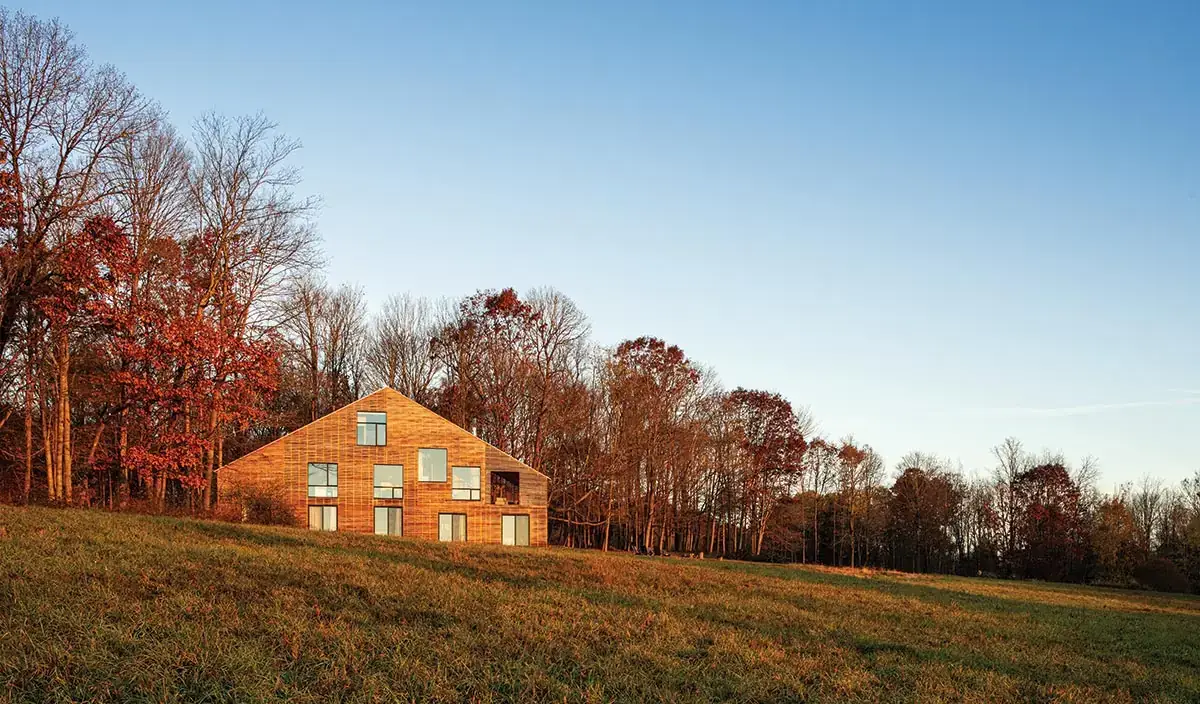 House Between Forest and Field.