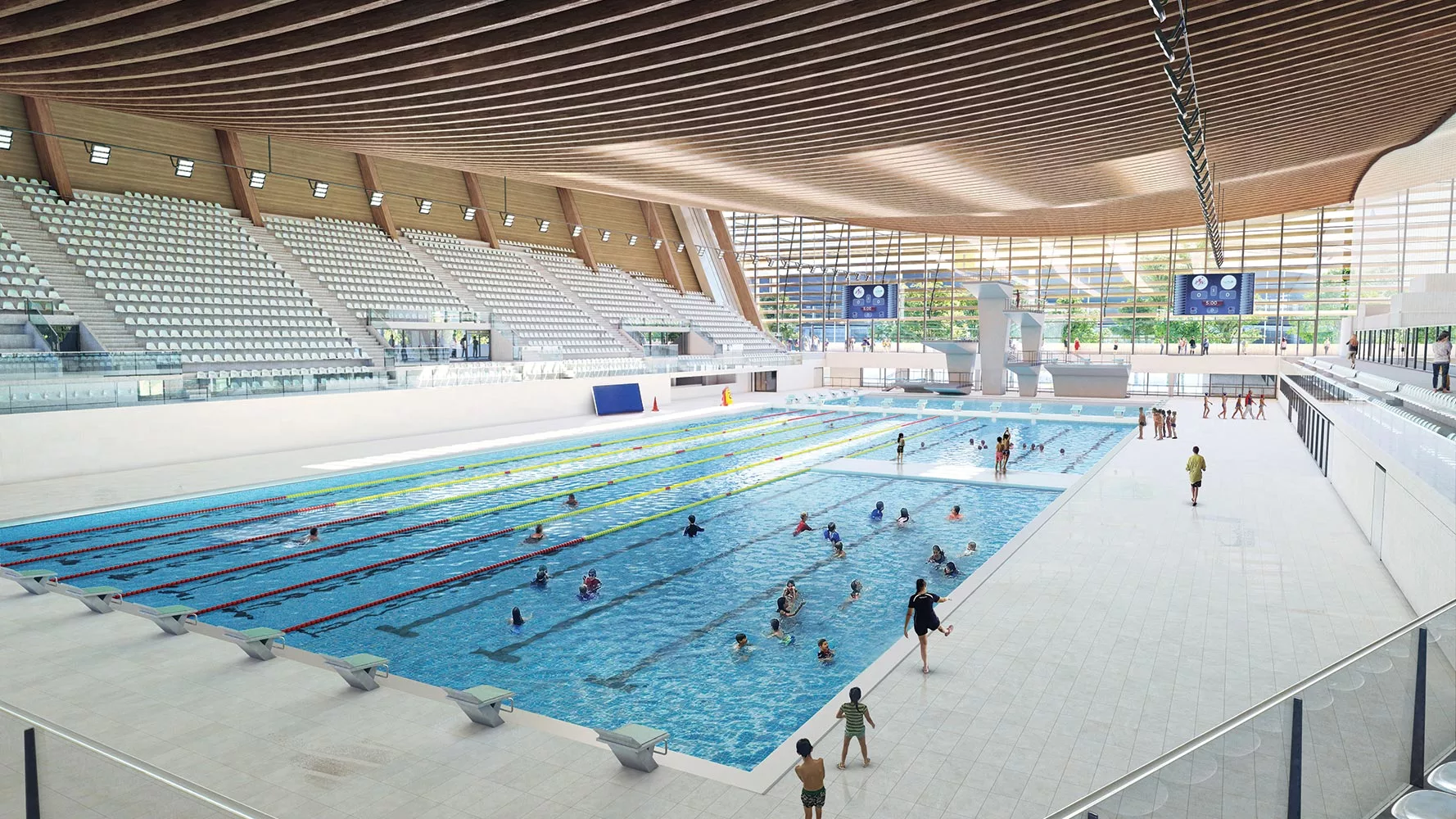 Aquatics Complex for 2024 Olympics